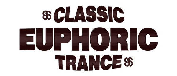 Classic Euphoric Trance text graphic in bold, artistic font.