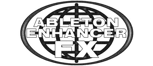 Ableton Enhancer FX Racks logo with a globe design.
