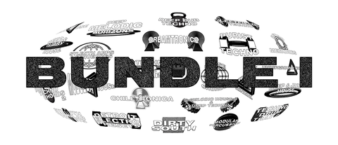 UNDRGRND Sounds bundle promotional graphic showcasing audio sample pack offerings.