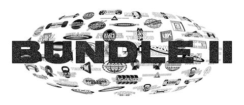 UNDRGRND Sounds bundle logo design with various music genre labels.