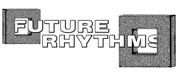 Future Rhythms logo for electronic music percussion toolkit.