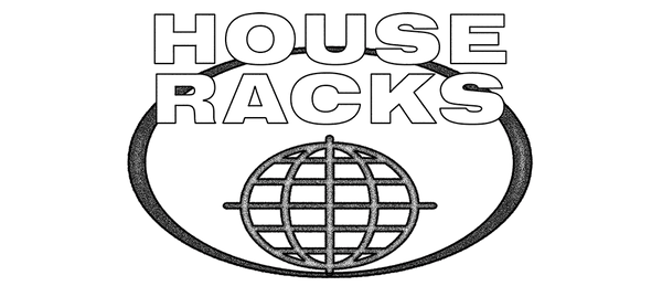 House Racks logo design with globe graphic.