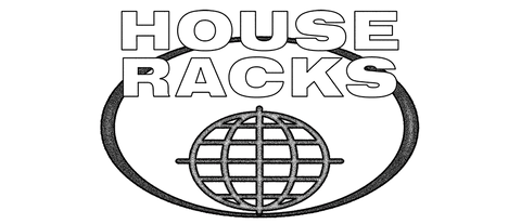House Racks logo design with globe graphic.