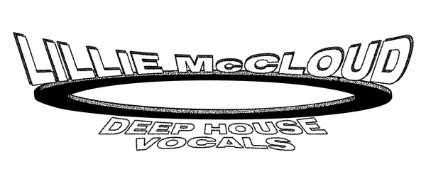 Lillie Mccloud Deep House Vocals logo in black text.