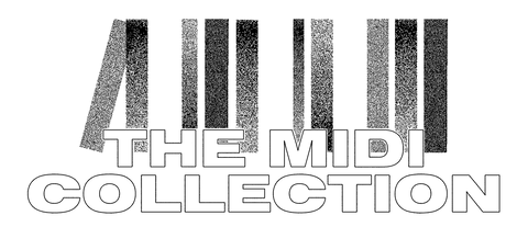 The MIDI Collection logo with stylized vertical bars.