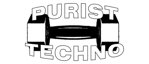 Purist Techno logo with a minimalist design.