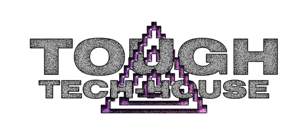 Tough Tech-House logo with geometric design.