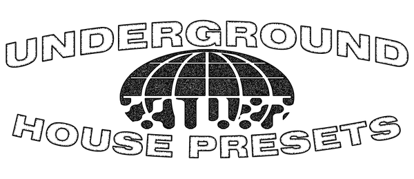 Underground House Presets logo with a globe design.